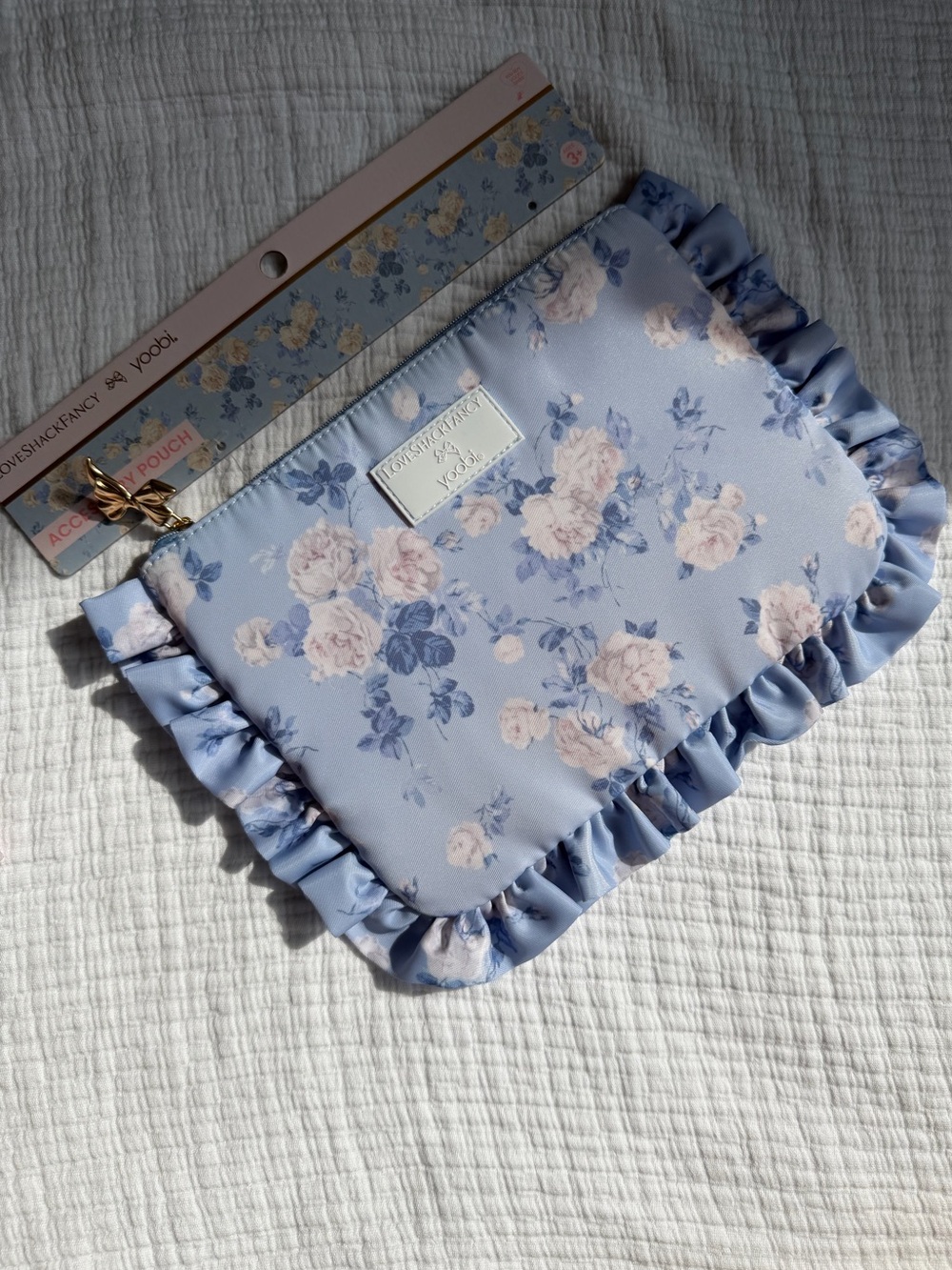 LoveShackFancy x Yoobi Pouch